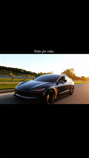 Videogenic 📸🤩 #tesla #teslamodel3 #teslamodel3performance #rollers #cars