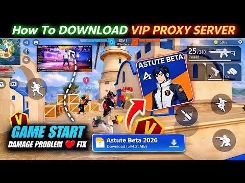 Free Fire VIP Proxy Server Download 🔥 | Damage Problem Fix + Game Start 100% Working (2026)