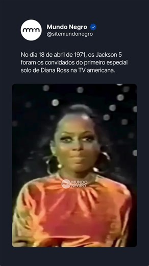 Em 18 de abril de 1971, a ABC exibiu Diana!, o primeiro especial solo de Diana Ross na televisão. O programa contou com os Jackson 5 como convidados principais, que cantaram