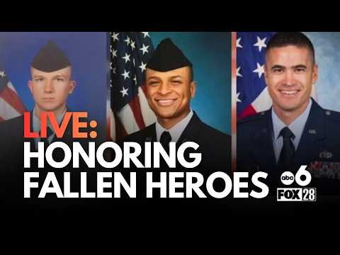 LIVE: Ohio Air Guardsmen Killed in Action Honored