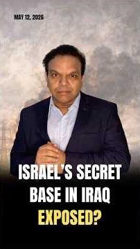 Israel’s Secret Base in Iraq Exposed? #iran #iranisraelwar #iranwar #trump #missiles #iraq #israel