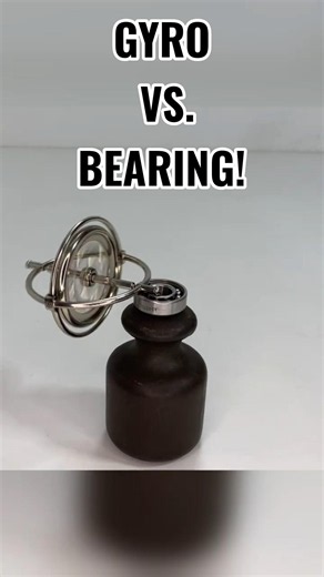 What Happens if You Place a Spinning Gyro on a Loose Bearing? 🌀