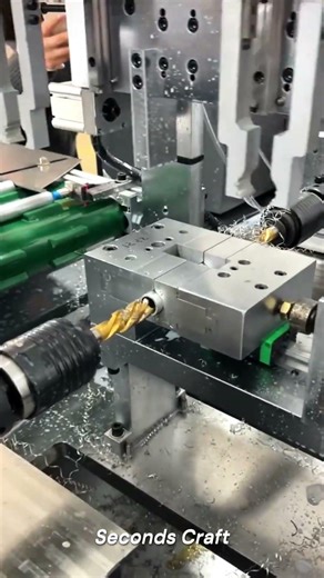 Aluminum Tube Dual Servo Tapping Process