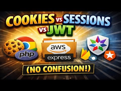 Master Cookies, Sessions, & JWTs: Web Security Explained