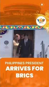Philippines President Arrives for BRICS