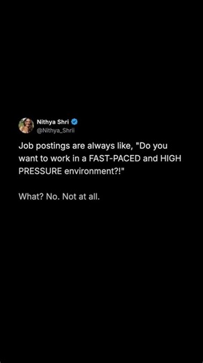 who actually wants a high-pressure job? | Subscribe for more #motivation 😊👍