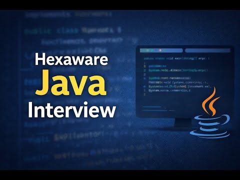 Hexaware Java Backend L1 Interview Experience 5–6 Years