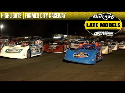 World of Outlaws Late Model Series | Farmer City Raceway | April 10, 2026 | HIGHLIGHTS