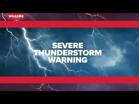 LIVE: Severe thunderstorms in Kentucky and southern Indiana
