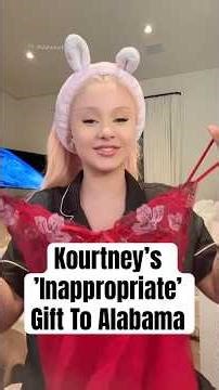 Kourtney Kardashian’s ‘Inappropriate’ Gift To Alabama #shorts #alabamabarker #christmashaul