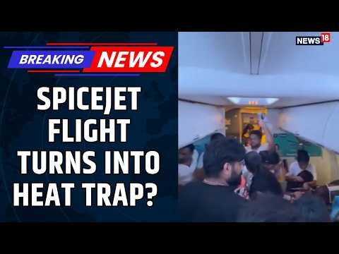 SpiceJet Delhi-Pune Flight: Passengers Protest As Cabin Turns Hot, AC Issue Sparks Fury | News18