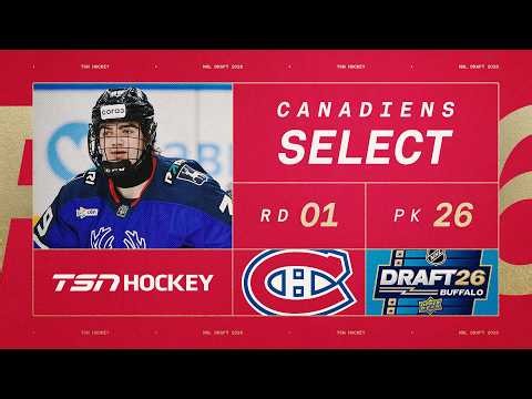 DraftCentre Analysis: Canadiens take Gleb Pugachyov at No. 26