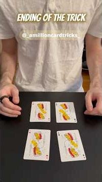 Learn This TWIST ENDING Card Trick! - Tutorial #magic #tricks #tutorial