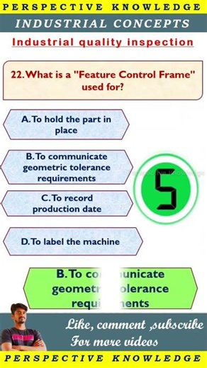 what is feature control frame in Tamil | engineering drawing | quality interview questions answers