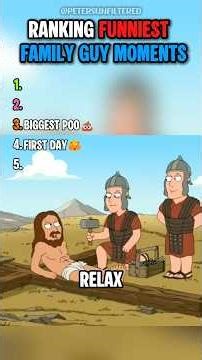 Ranking Funniest Family Guy Moments 😂