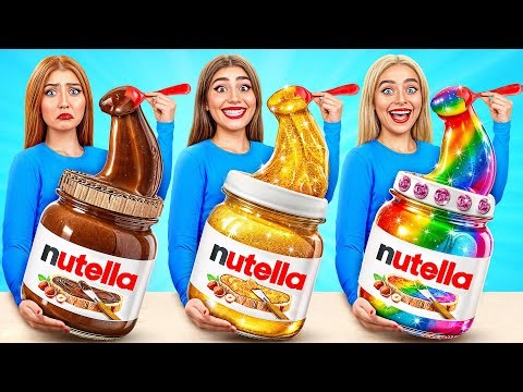Rica VS Pobre VS Mega Rica Alimento Desafío | Batalla de Comida por Trend DO Challenge