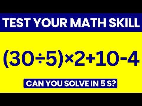 Why This Order of Operations Sequence Defeated 90%! ✅