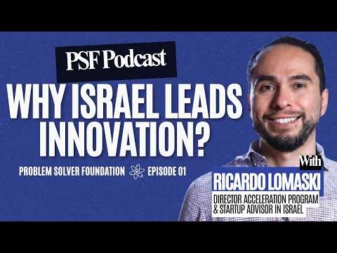 (PT/BR) Why Israel Leads Innovation? | PSF Innovation Talks Ep01