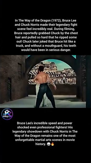 Bruce Lee vs Chuck Norris 😱 The Legendary Fight That Shocked the World! 🥋🔥