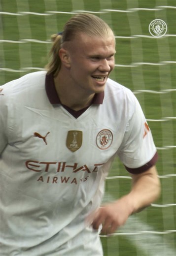 Clinical 😮‍💨 #ErlingHaaland #ManCity #PremierLeague #Football | Manchester City