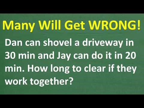 30 Min + 20 Min… How Long Together? (Most Get This Wrong)