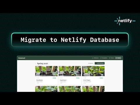 Migrate to Netlify Database from any Postgres provider