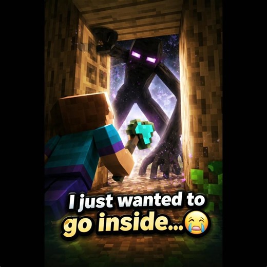 I Just Wanted to Go Inside… 😭 | Mutant Enderman Attack 💀