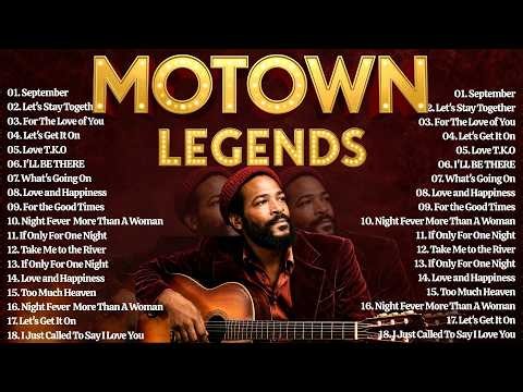 Best Motown Hits of All Time 🎶 Soul Legends: Marvin Gaye, Smokey Robinson & James Brown