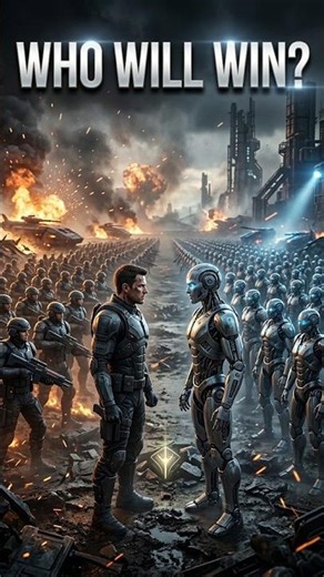 WHO WILL WIN? 🤖 Humans vs AI Robots | The War Begins #humanorai #scifi #aivideo #aistory #robotstory