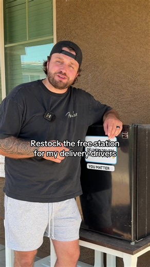 How to Restock a Free Station for Delivery Drivers