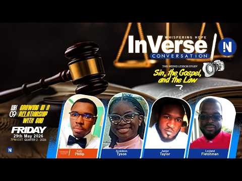 Sin, the Gospel, and the Law | InVerse Conversation | Sabbath School Lesson Study | 2026