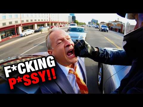 WHEN BIKERS FIGHT BACK | Road Rage Gone Wrong