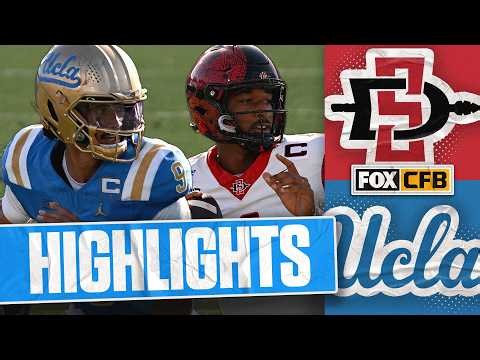San Diego State Aztecs vs UCLA Bruins Highlights 🏈 FOX College Football