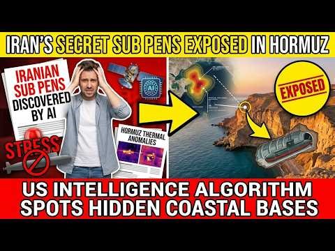 U.S. Intelligence Discovers Hidden Submarine Pens Near Hormuz Using Advanced AI Surveillance