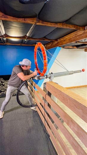 Tennis Ball Cannon vs Human Strength