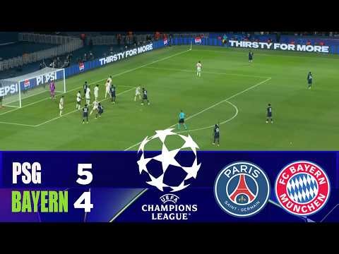 PSG vs BAYERN MUNICH 5-4 | 2026 Champions League | Match Highlights