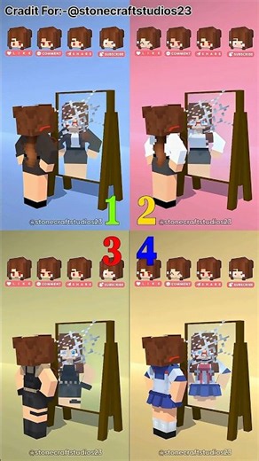 WHICH IS THE BEST #minecraft ‪@triggeredinsaan‬ ‪@officialscoutop‬ ‪@TechnoGamerzOfficial‬