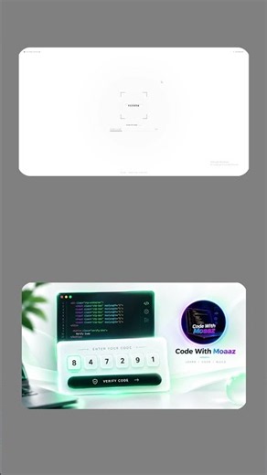 I Made a Crazy Verification Page with HTML + CSS + JS 🔥😳
