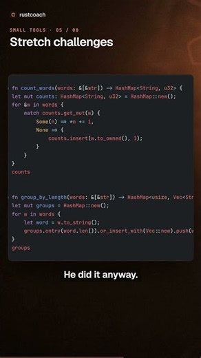 Tests pass, want a harder Rust refactor?