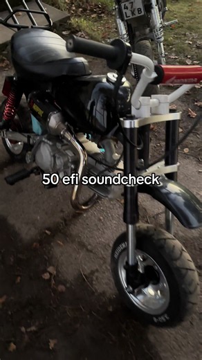 50 EFI soundcheck Daytona 190 - moped EFI test