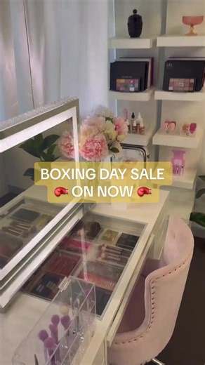 DIY Vanity Table Setup with IKEA Furniture