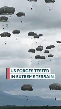 US Army and Air Force tested in extreme terrain