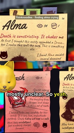 Alma was crying in secret