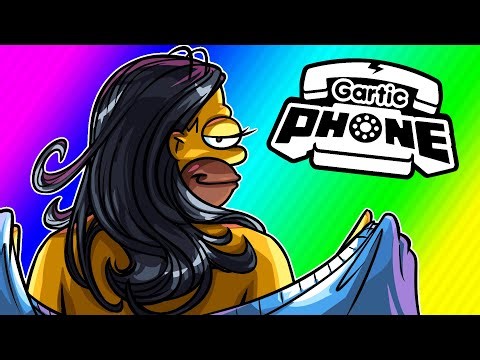 Gartic Phone - Click For Cursed Homers, Stay For Diddy Drawings!