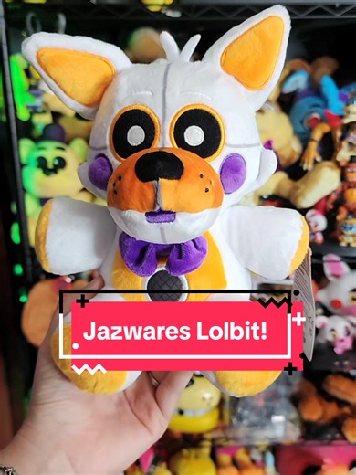 Taking a look at the new fnaf Jazwares Liobit plush! #lolbit #jazwares #fnaf #fivenightsatfreddys #boxlunch