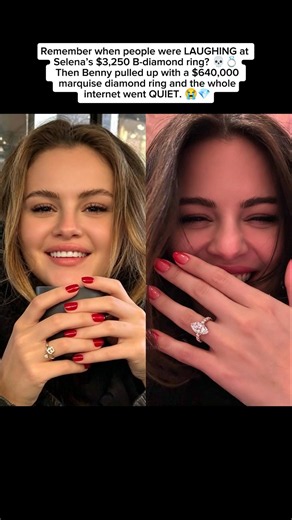 They Mocked Selena’s Ring… Then Benny Did THIS 💀💎 #selenagomez #bennyblanco #ring #shorts #fyp