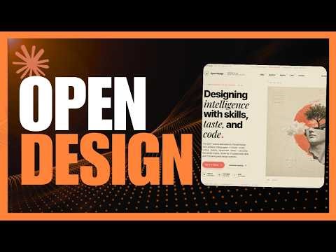 Open Design - Open Source Claude Design! Fully Free AI Design System!