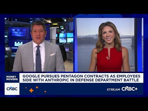 Google pursues Pentagon contracts as employees side with Anthropic in Defense Department battle