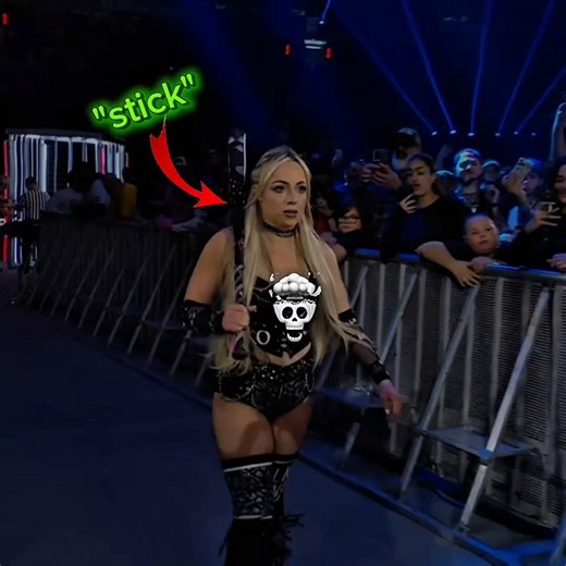 Rhea Ripley Ring Liv Morgan and destroy Stick 😱 | #wwe #shorts