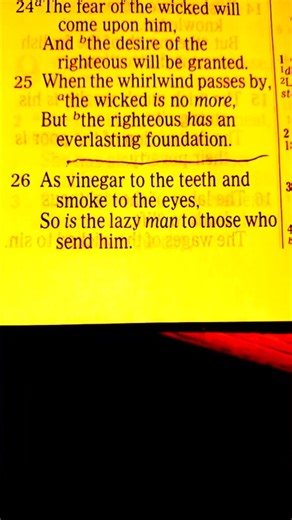 Proverbs 10:25 (When the Whirlwind Passes by, the Wicked is No more!) JESUS IS LORD
